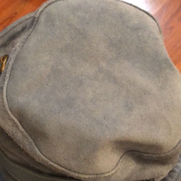 Coach Blue suede bucket hat size small - Picture 6 of 7